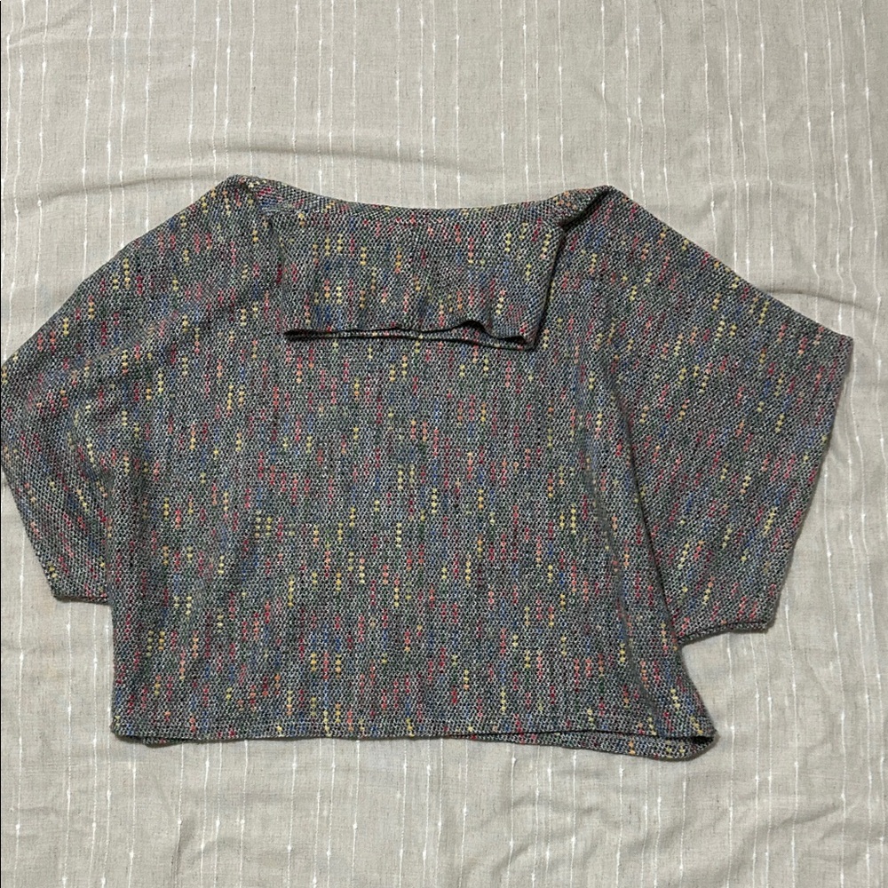 Chic Gray Women's Crop Top